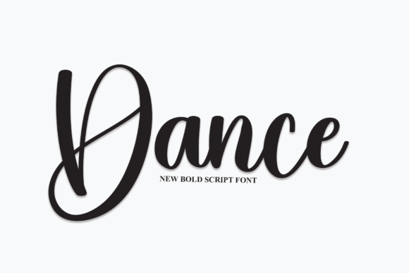 Dance Font: A Modern Handwritten Typeface for Creative Projects