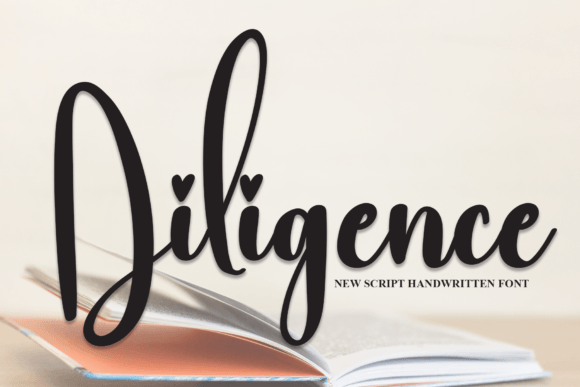 Diligence: A Handwritten Font for Modern Design Projects