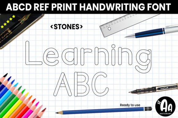 Exploring the ABCD Ref Stones Typeface