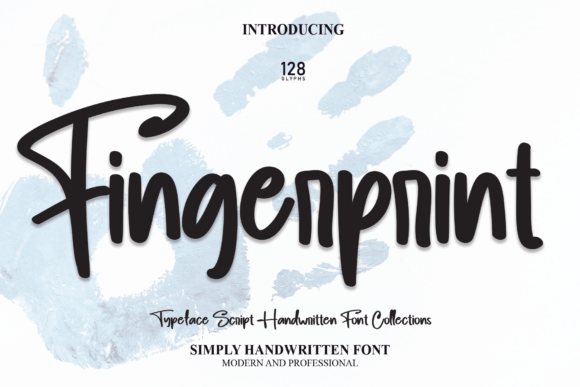 Fingerprint: A Quirky Handwritten Font for Authentic Designs
