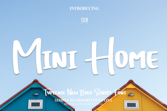 Mini Home Font: A Friendly Handwritten Touch for Your Creative Projects